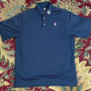FootJoy Navy and Pink Golf Polo